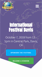 Mobile Screenshot of internationalfestivaldavis.org