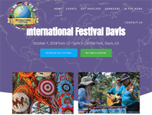 Tablet Screenshot of internationalfestivaldavis.org